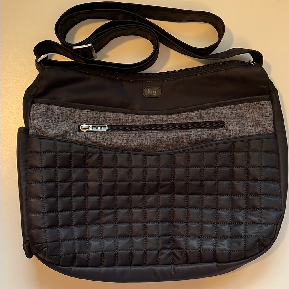 Lug Quilted Crossbody Aerial Bag